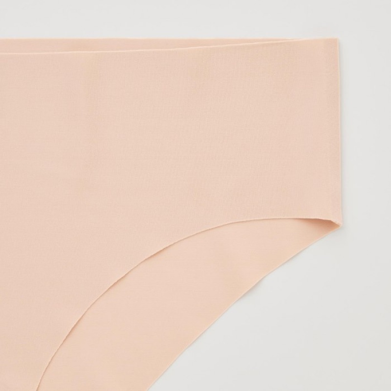 Slips Uniqlo AIRism Ultra Seamless Regular Femme Rouge | 3867837