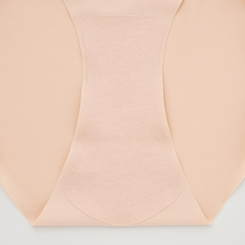 Slips Uniqlo AIRism Ultra Seamless Regular Femme Rouge | 3867837