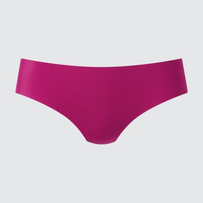 Slips Uniqlo AIRism Ultra Seamless Regular Femme Rouge | 3867837