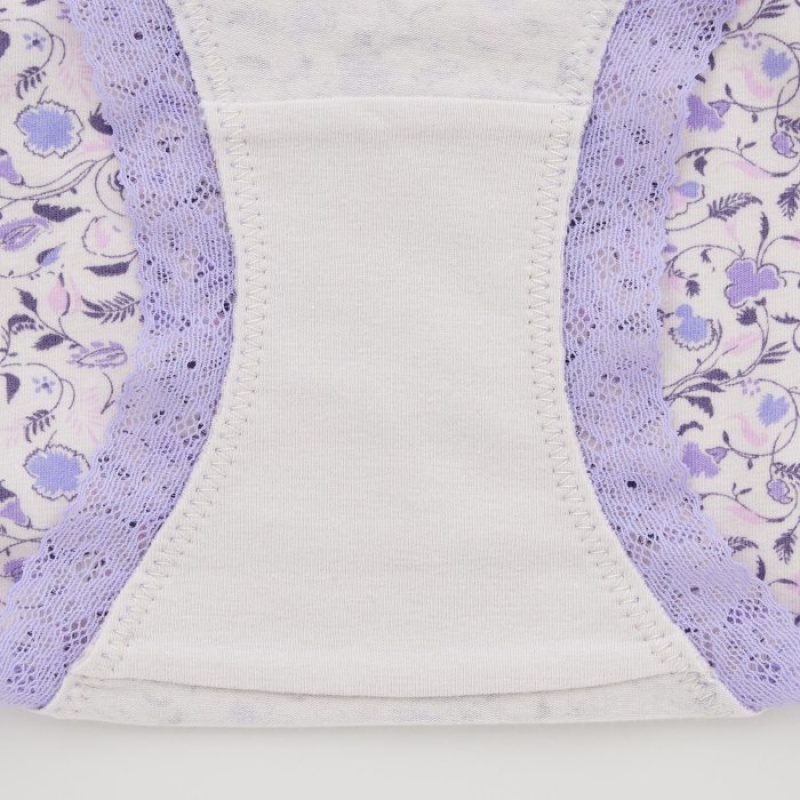 Slips Uniqlo High-Rise Femme Violette | 9432710