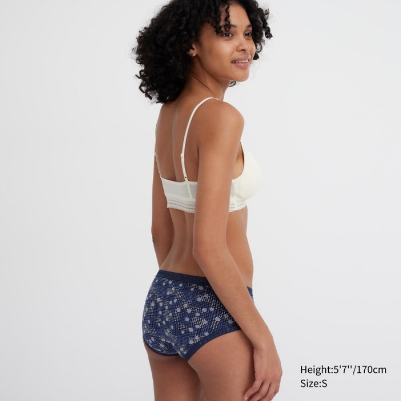 Slips Uniqlo Hip Huggers Femme Bleu Marine | 8314949