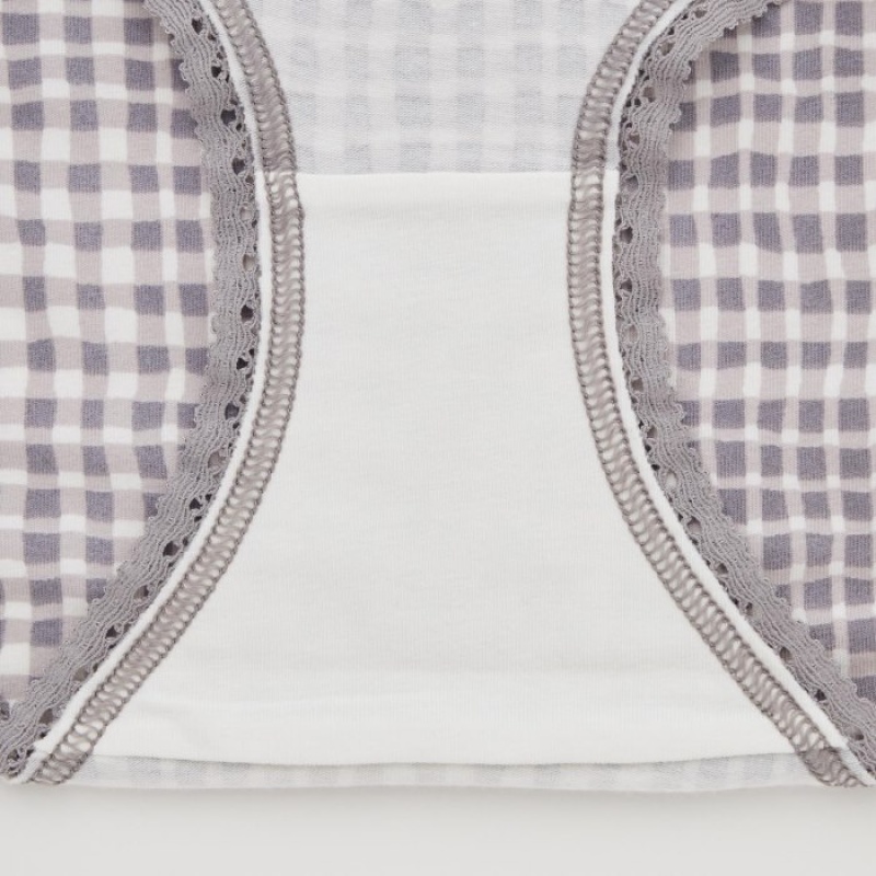 Slips Uniqlo Hip Huggers Femme Grise | 9601067