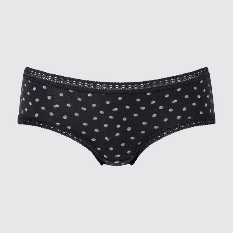 Slips Uniqlo Hip Huggers Femme Noir | 8309312