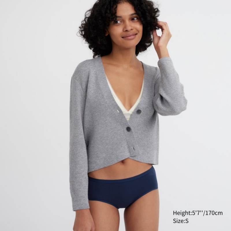 Slips Uniqlo Plain Hip Huggers Femme Blanche | 6001664