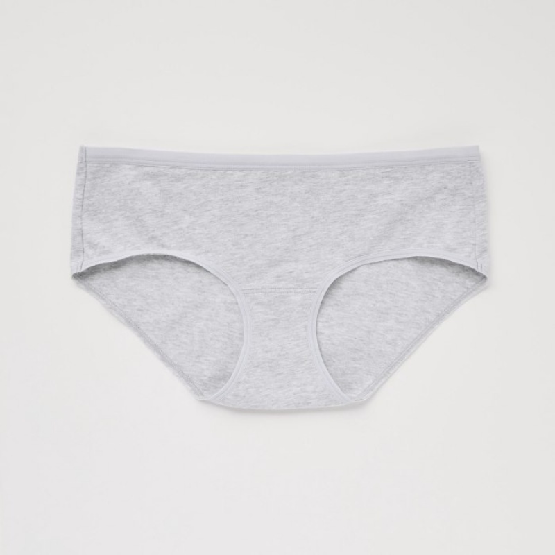 Slips Uniqlo Plain Hip Huggers Femme Blanche | 6001664