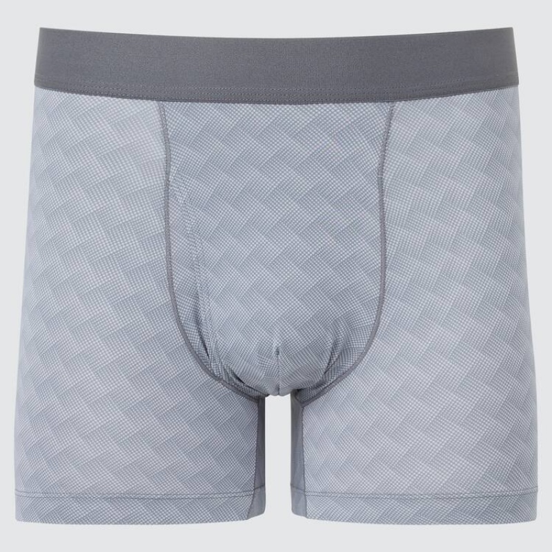Sous Vêtement Uniqlo Airism Gradation Boxers Homme Grise | 4592509