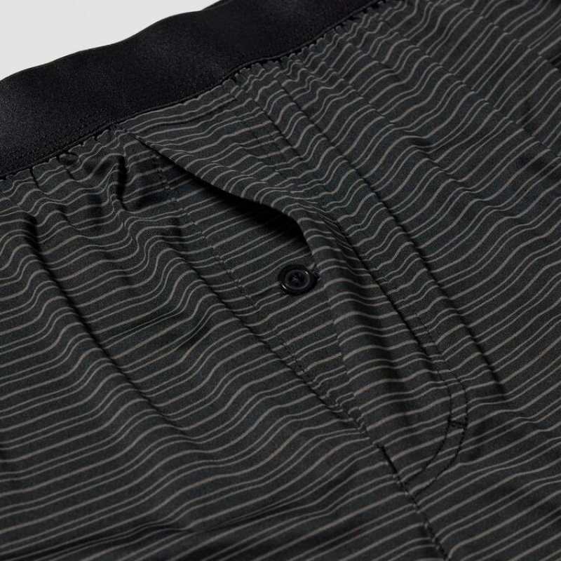 Sous Vêtement Uniqlo Airism Trunks Homme Noir | 1629507