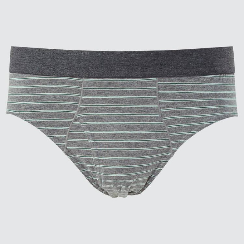 Sous Vêtement Uniqlo Briefs Homme Grise | 8123125