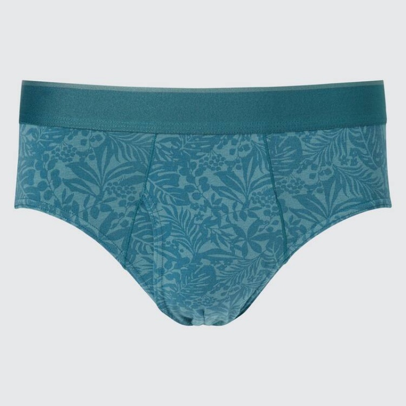 Sous Vêtement Uniqlo Briefs Homme Turquoise | 294763