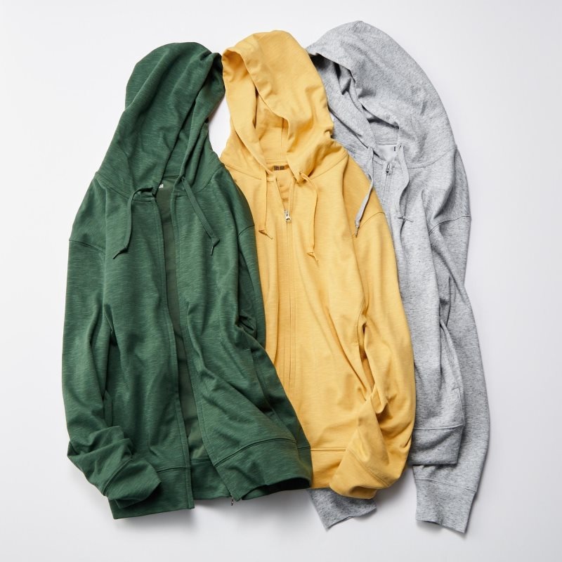 Sweat a Capuche Uniqlo Airism Uv Protection Full-zip Homme Blanche | 504175