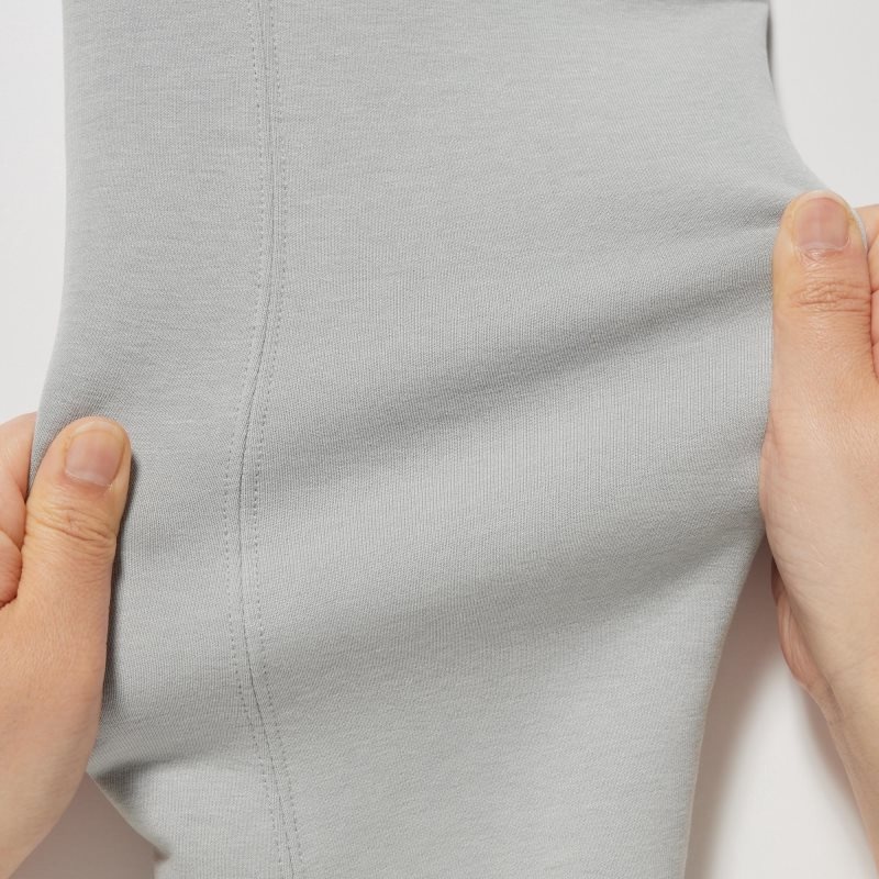 Sweat a Capuche Uniqlo Dry Stretch Sweat Long-sleeve Full-zip Homme Grise | 124796