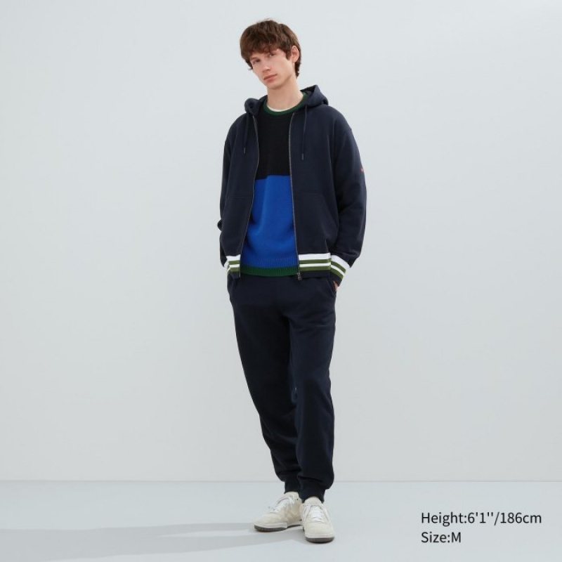 Sweat a Capuche Uniqlo Sweat Full-zip Femme Blanche | 6120004