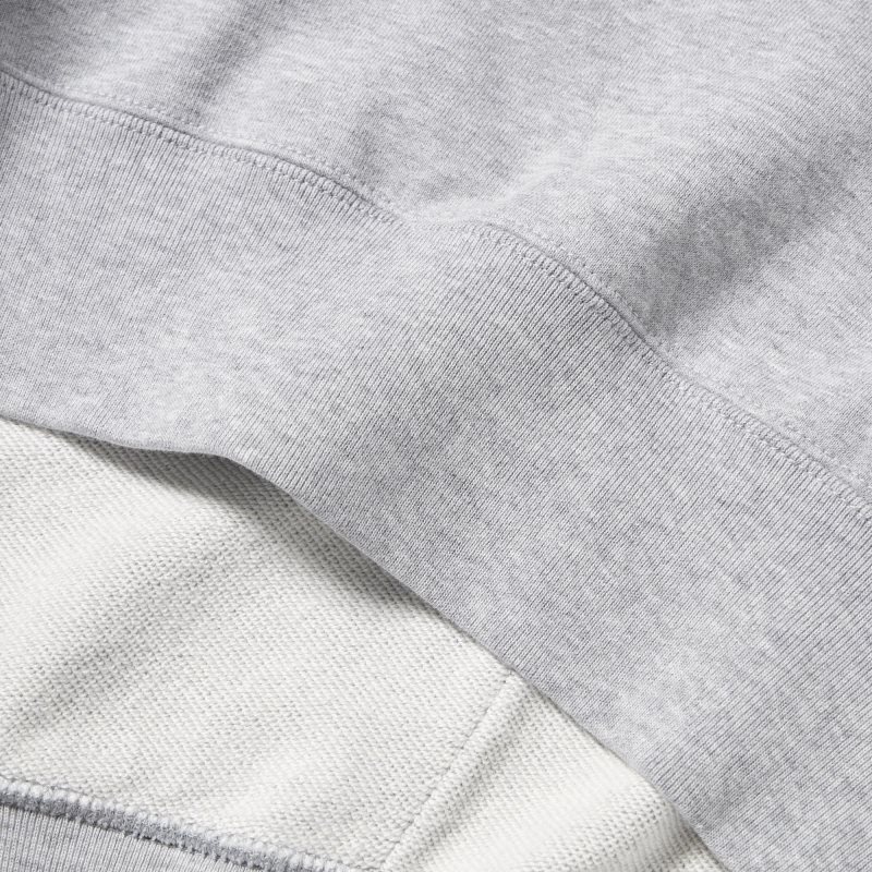 Sweat a Capuche Uniqlo Sweat Full-zip Homme Grise | 8544560
