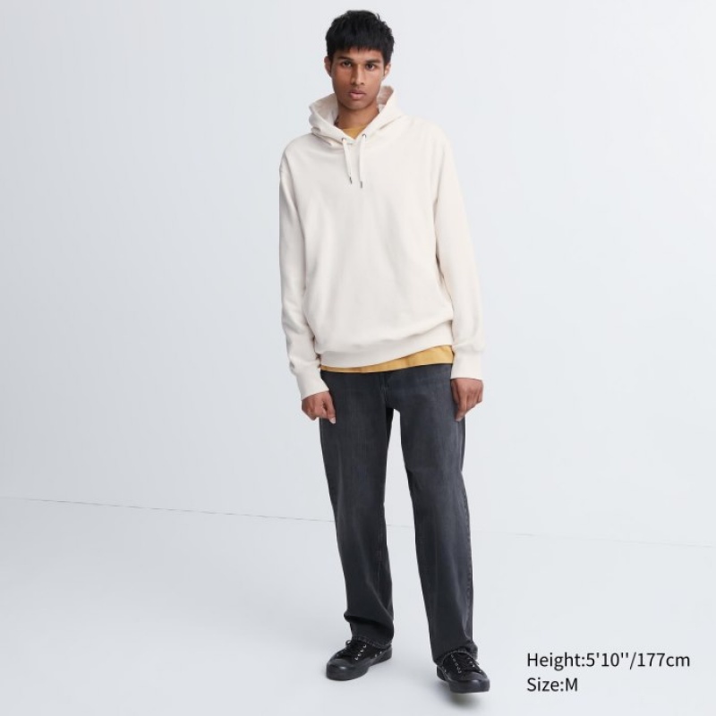 Sweat a Capuche Uniqlo Sweat Pullover Femme Blanche | 3769424