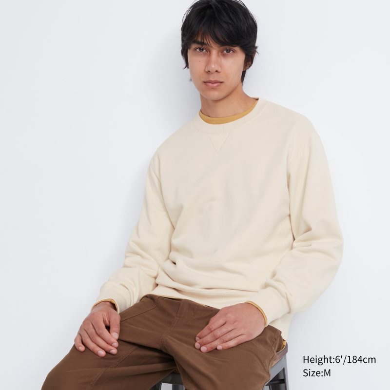 Sweats Uniqlo Elegant Homme Beige | 7173499
