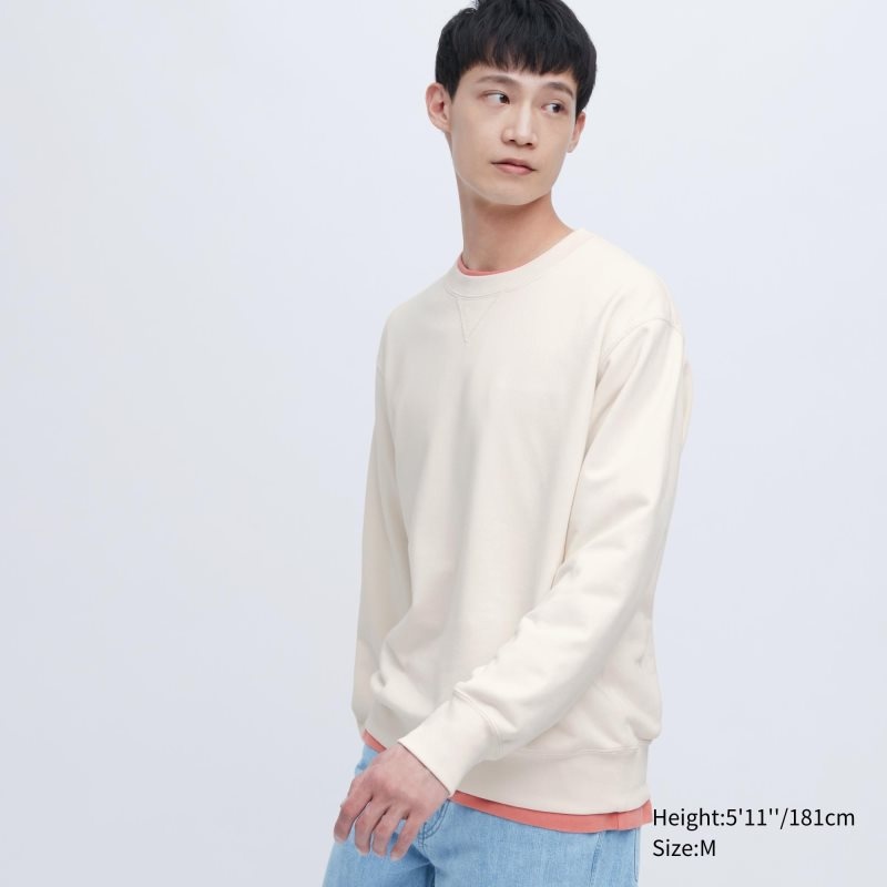 Sweats Uniqlo Elegant Homme Blanche | 4100517