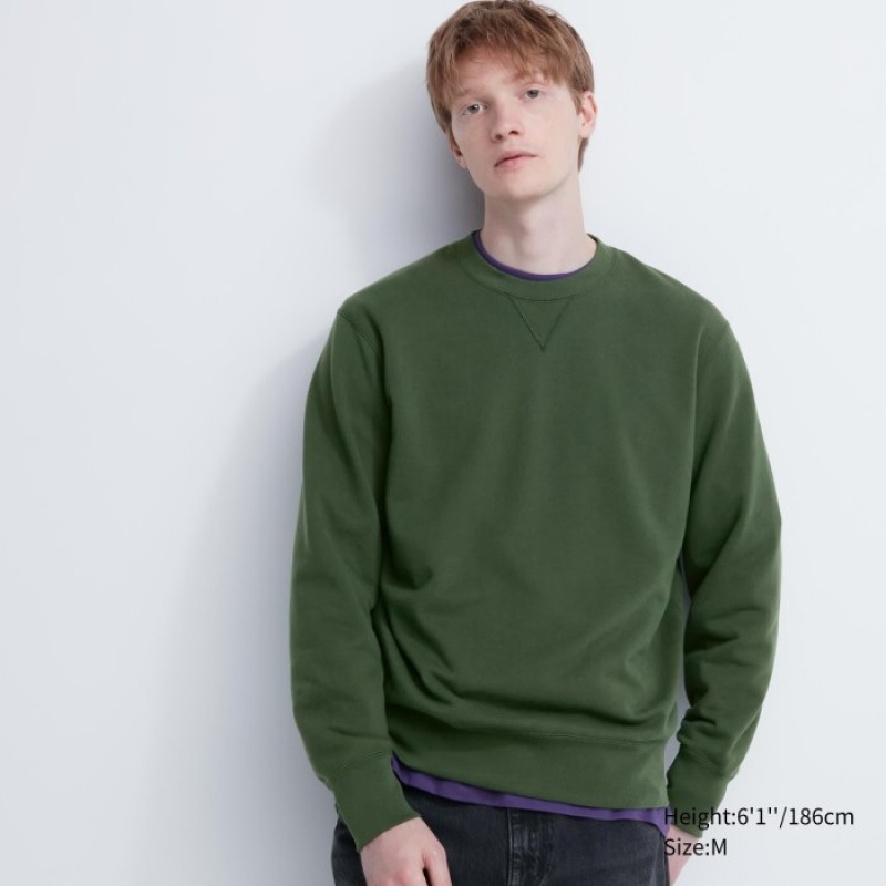 Sweats Uniqlo Long Femme Vert | 2601099