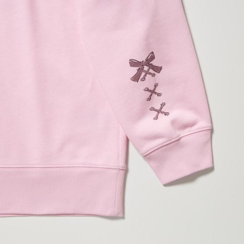 Sweats Uniqlo Sanrio characters Long-Sleeve Femme Rose | 2640529