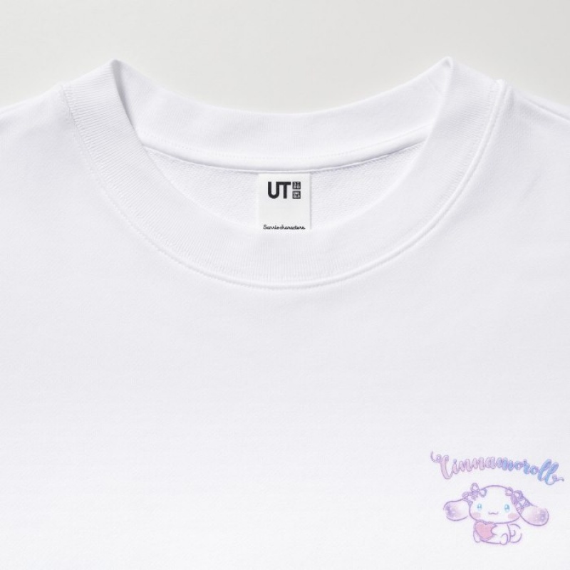 Sweats Uniqlo Sanrio characters Long-Sleeve Femme Blanche | 3532414