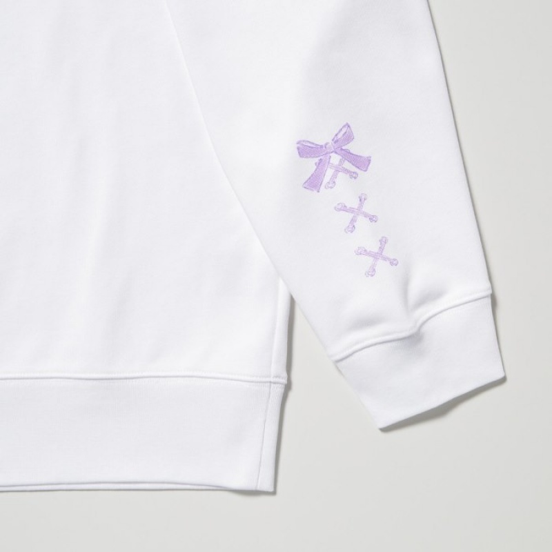 Sweats Uniqlo Sanrio characters Long-Sleeve Femme Blanche | 3532414