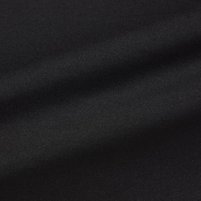 T Shirts Uniqlo Airism V-neck Short-sleeve Homme Noir | 5529612