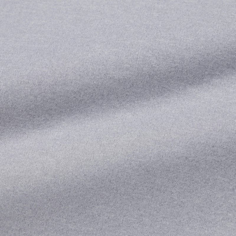 T Shirts Uniqlo Airism V-neck Short-sleeve Homme Grise | 3699984