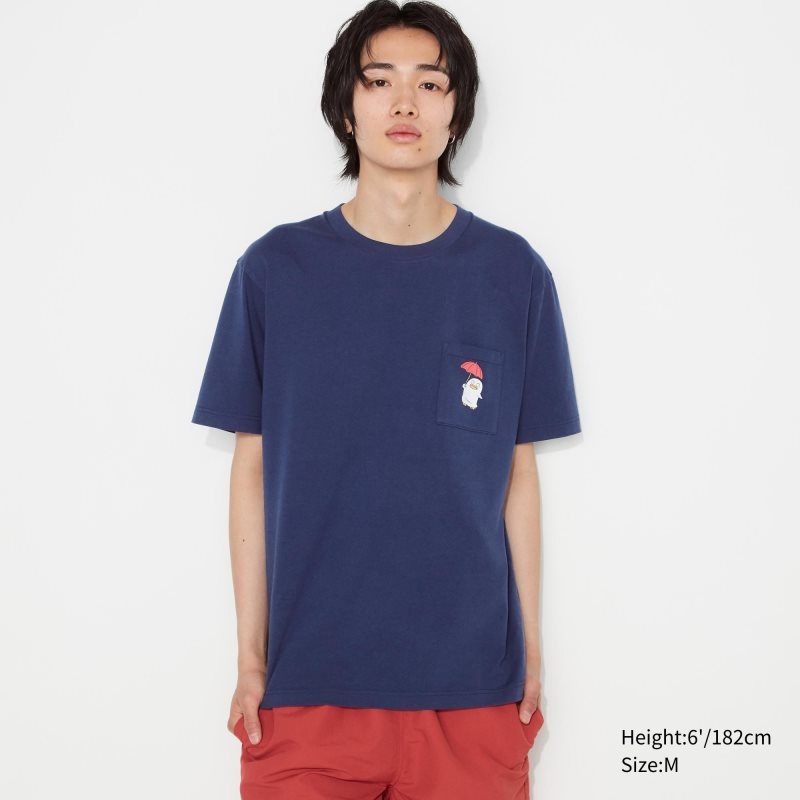 T Shirts Uniqlo Anime Gintama Ut Short-sleeve Graphic Homme Blanche | 9647793