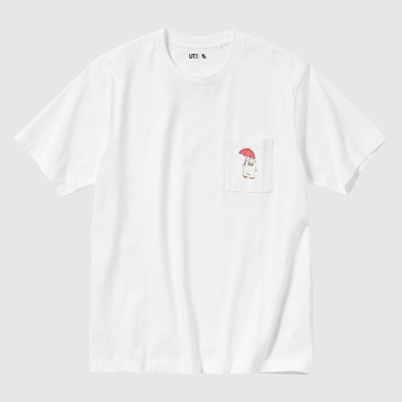 T Shirts Uniqlo Anime Gintama Ut Short-sleeve Graphic Homme Bleu Marine | 1313318