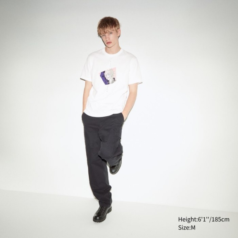T Shirts Uniqlo Anime JUJUTSU KAISEN Season 2 UT Short-Sleeve Femme Blanche | 3137365