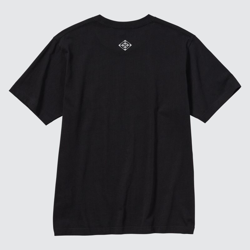 T Shirts Uniqlo Bleach: Thousand-year Blood War Ut Short-sleeve Graphic Homme Noir | 8355444