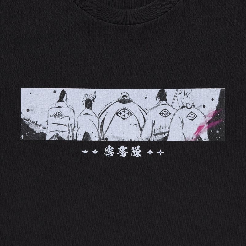 T Shirts Uniqlo Bleach: Thousand-year Blood War Ut Short-sleeve Graphic Homme Noir | 8355444