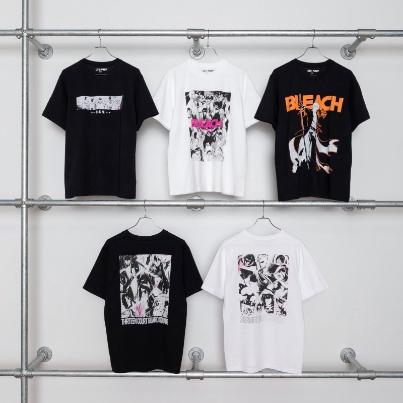 T Shirts Uniqlo Bleach: Thousand-year Blood War Ut Short-sleeve Graphic Homme Blanche | 9083187