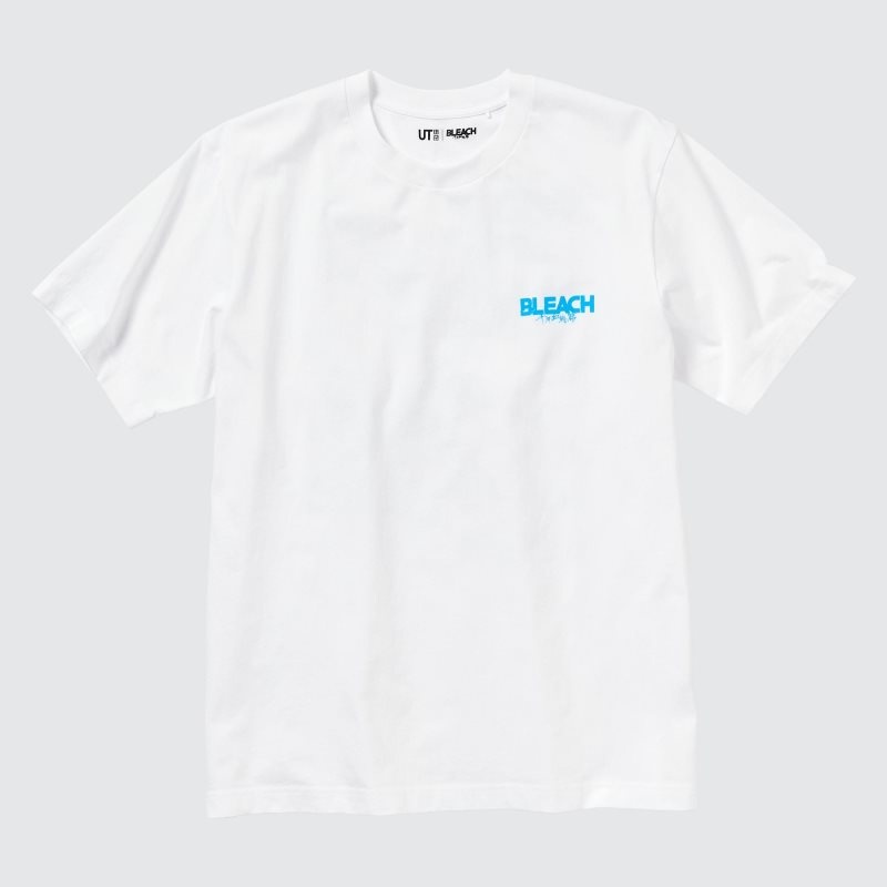T Shirts Uniqlo Bleach: Thousand-year Blood War Ut Short-sleeve Graphic Homme Blanche | 9083187