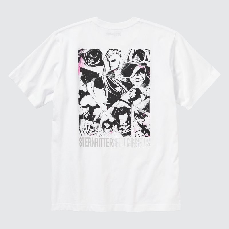 T Shirts Uniqlo Bleach: Thousand-year Blood War Ut Short-sleeve Graphic Homme Blanche | 9083187