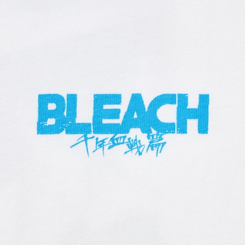 T Shirts Uniqlo Bleach: Thousand-year Blood War Ut Short-sleeve Graphic Homme Blanche | 9083187