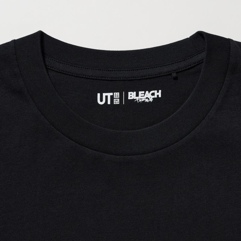 T Shirts Uniqlo Bleach: Thousand-year Blood War Ut Short-sleeve Graphic Homme Noir | 100612