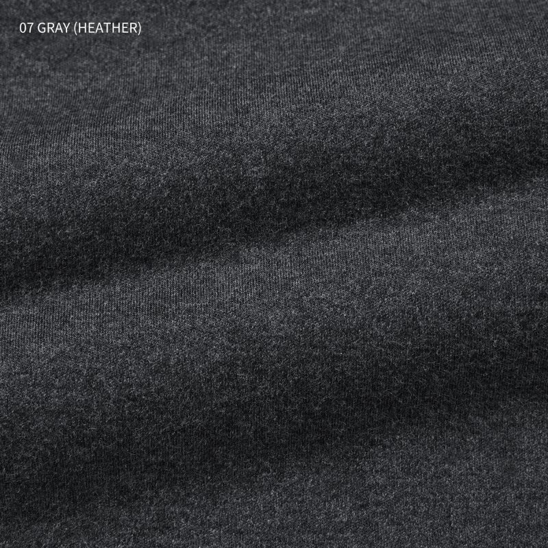 T Shirts Uniqlo Brushed Cotton Turtleneck Long-sleeve Homme Noir | 9608568