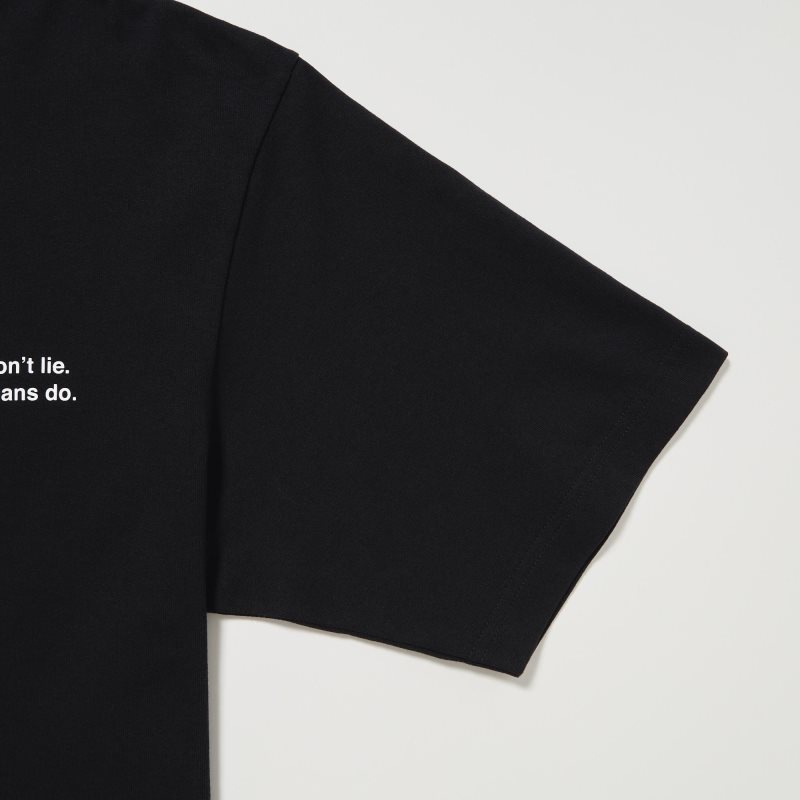 T Shirts Uniqlo Chainsaw Man × Kosuke Kawamura Short Sleeve Ut Oversized Homme Noir | 7836617