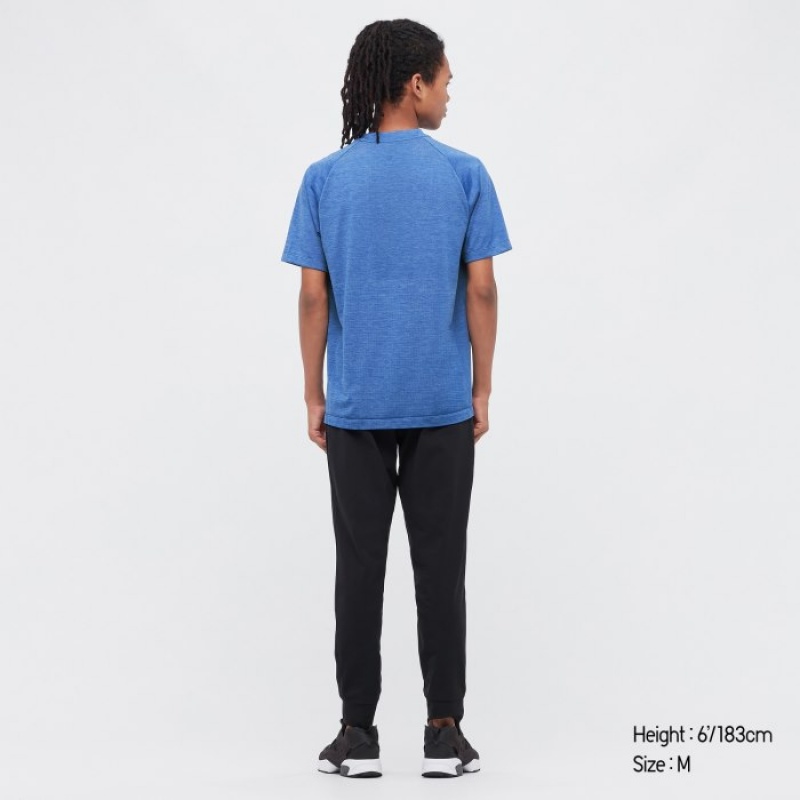 T Shirts Uniqlo DRY-EX Crew Neck Short-Sleeve Printed Femme Blanche | 7103860