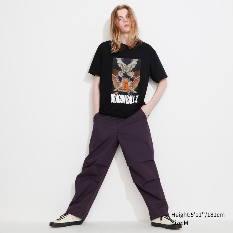 T Shirts Uniqlo Dragon Ball Ut Short-sleeve Graphic Homme Noir | 8918765
