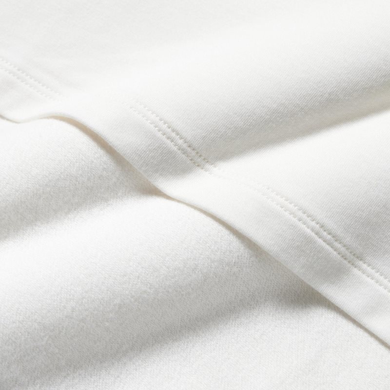 T Shirts Uniqlo Heattech Cotton Crew Neck Extra Warm Homme Blanche | 3894463