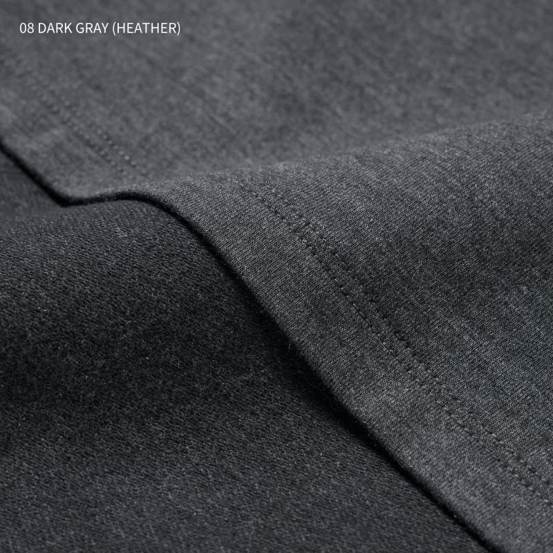 T Shirts Uniqlo Heattech Cotton Crew Neck Extra Warm Homme Grise | 1088973