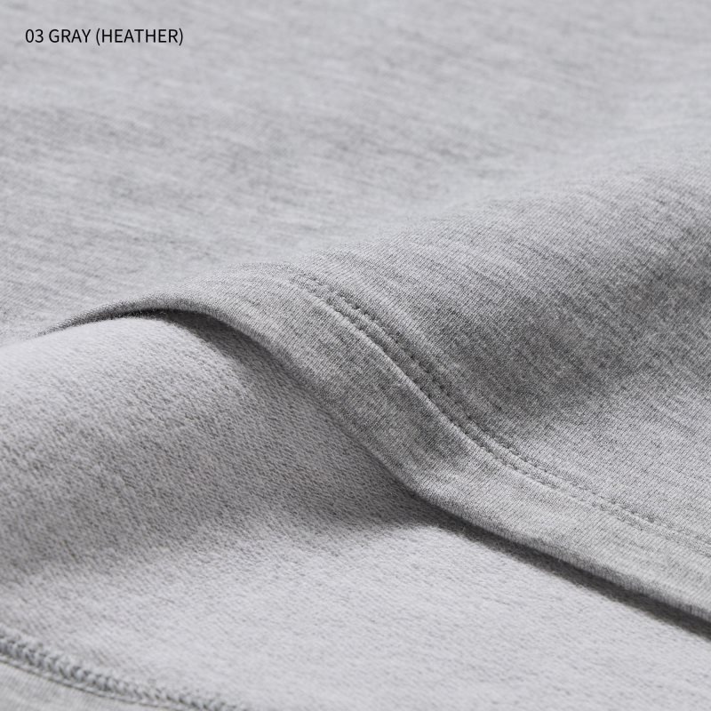 T Shirts Uniqlo Heattech Extra Warm Cotton Crew Neck Homme Grise | 8162111