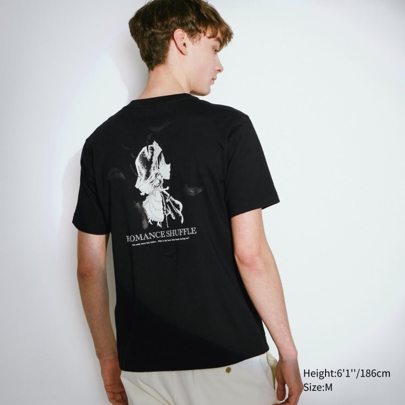 T Shirts Uniqlo Introduction Of Detective Conan Case Closed Ut Short-sleeve Graphic Homme Noir | 2161403