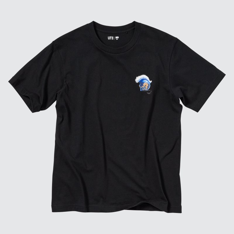 T Shirts Uniqlo Introduction Of Detective Conan Case Closed Ut Short-sleeve Graphic Homme Noir | 2161403