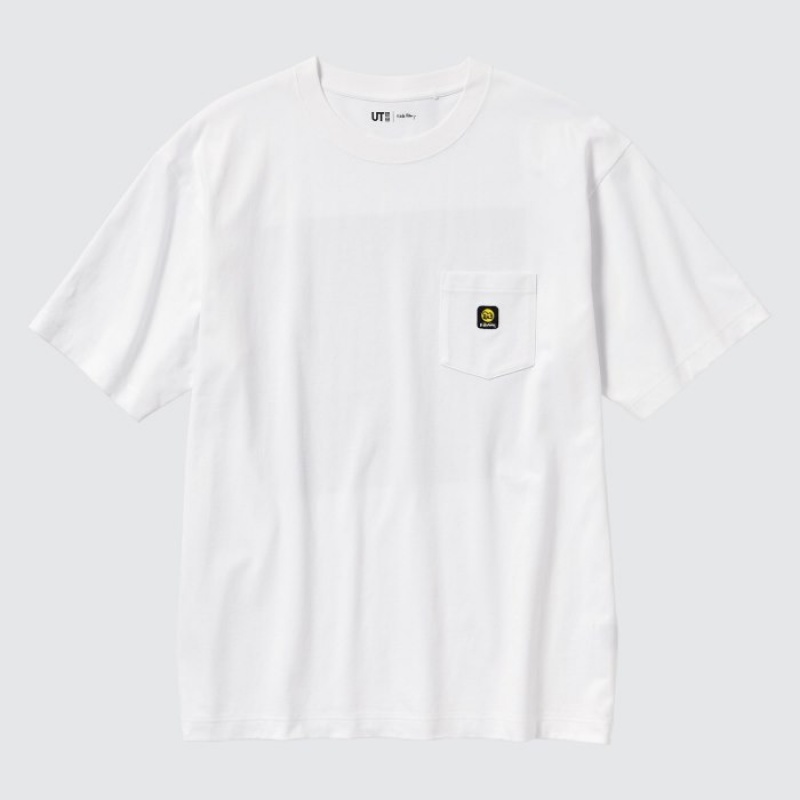 T Shirts Uniqlo Keith Haring UT Short Sleeve Femme Blanche | 4697869