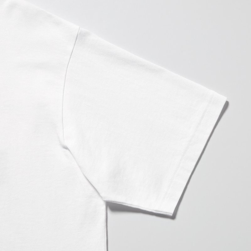 T Shirts Uniqlo L.A. Eats Ut Oversized Short-sleeve Graphic Burger She Wrote Homme Blanche | 9030963