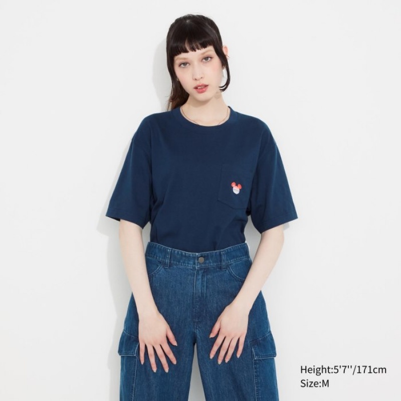 T Shirts Uniqlo MAGIC FOR ALL FOREVER UT Short-Sleeve Femme Blanche | 748233