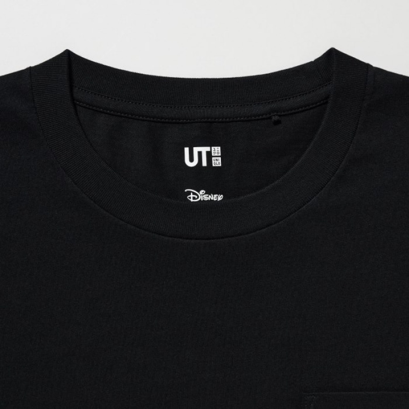 T Shirts Uniqlo MAGIC FOR ALL FOREVER UT Short-Sleeve Femme Noir | 3554562