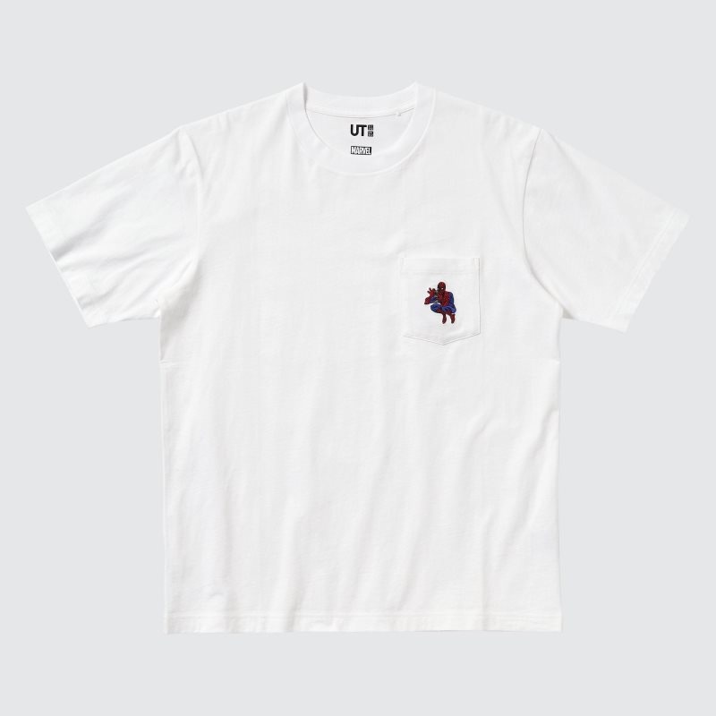 T Shirts Uniqlo Magic For All Favorites Ut Short-sleeve Graphic Homme Blanche | 5946088